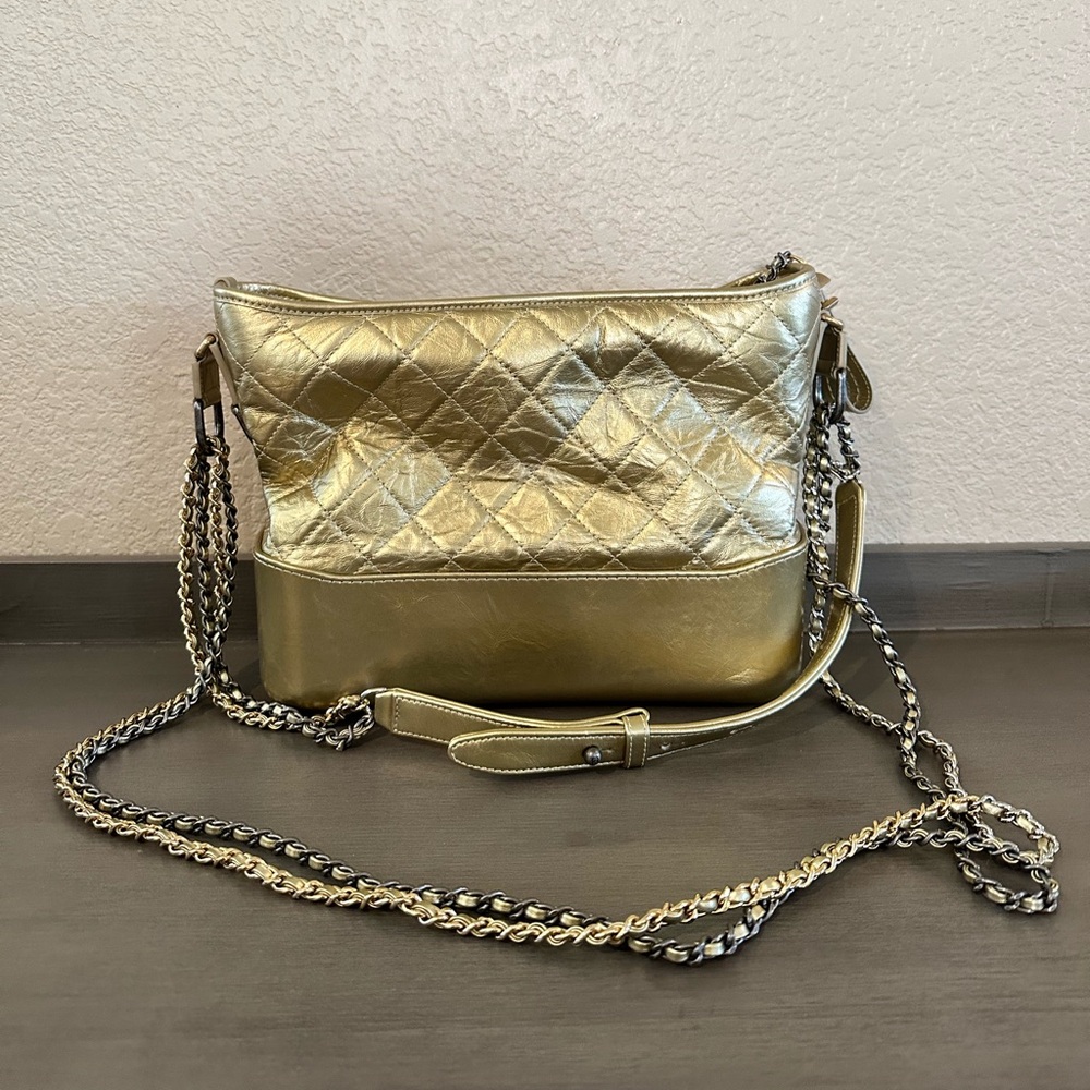 Chanel Gabrielle Hobo bag in Gold
